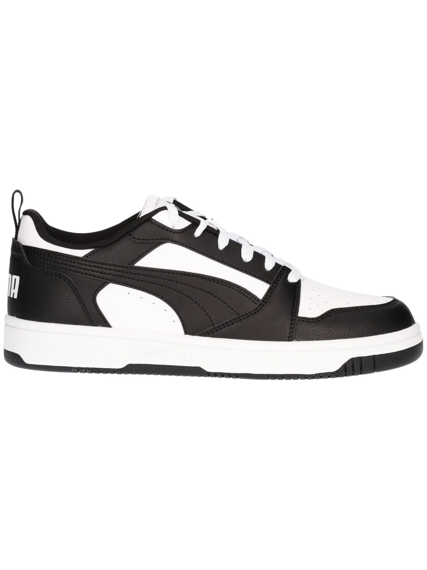Sneaker Puma Rebound da uomo bianca e nera