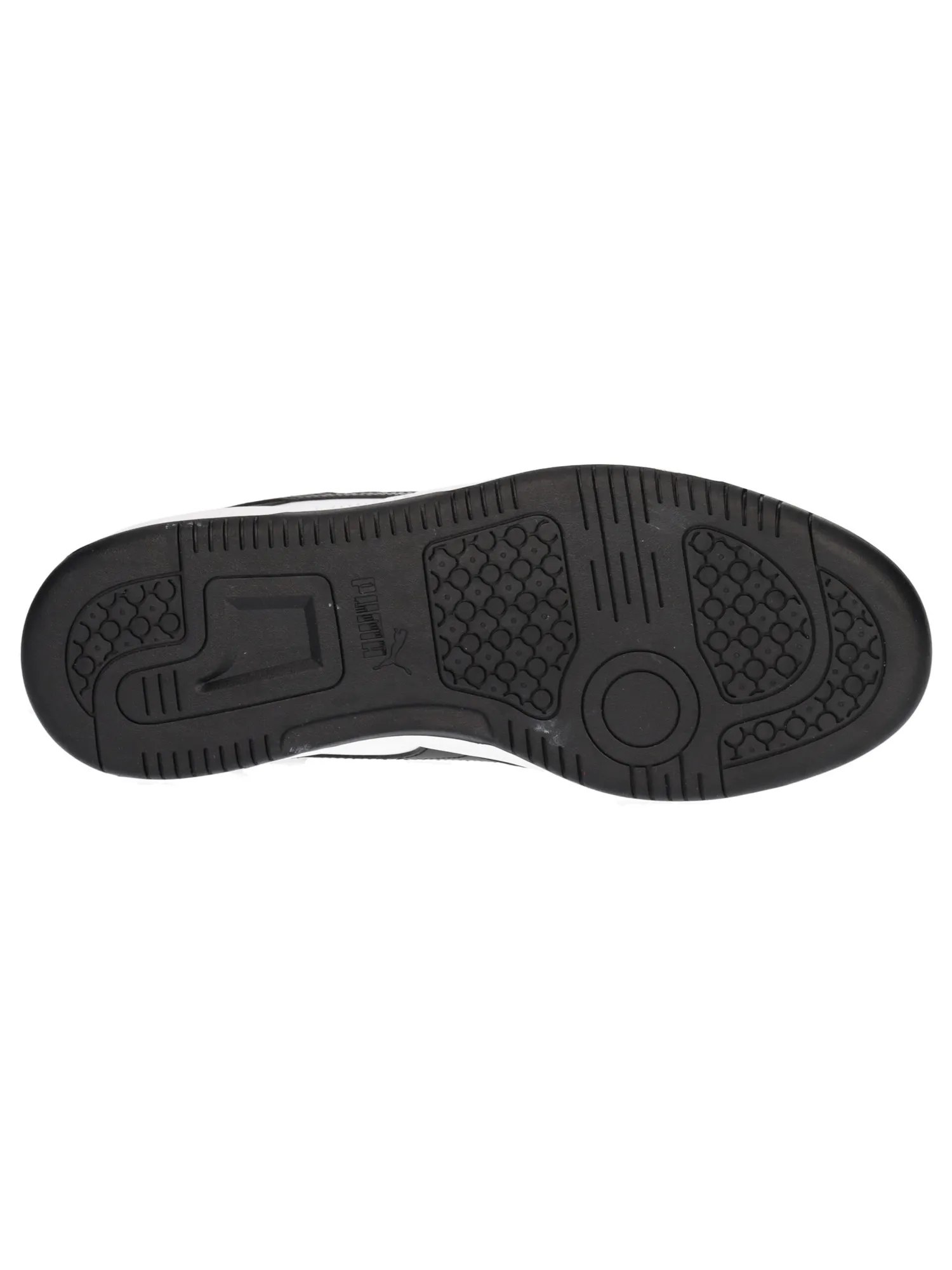 Sneaker Puma Rebound da uomo bianca e nera