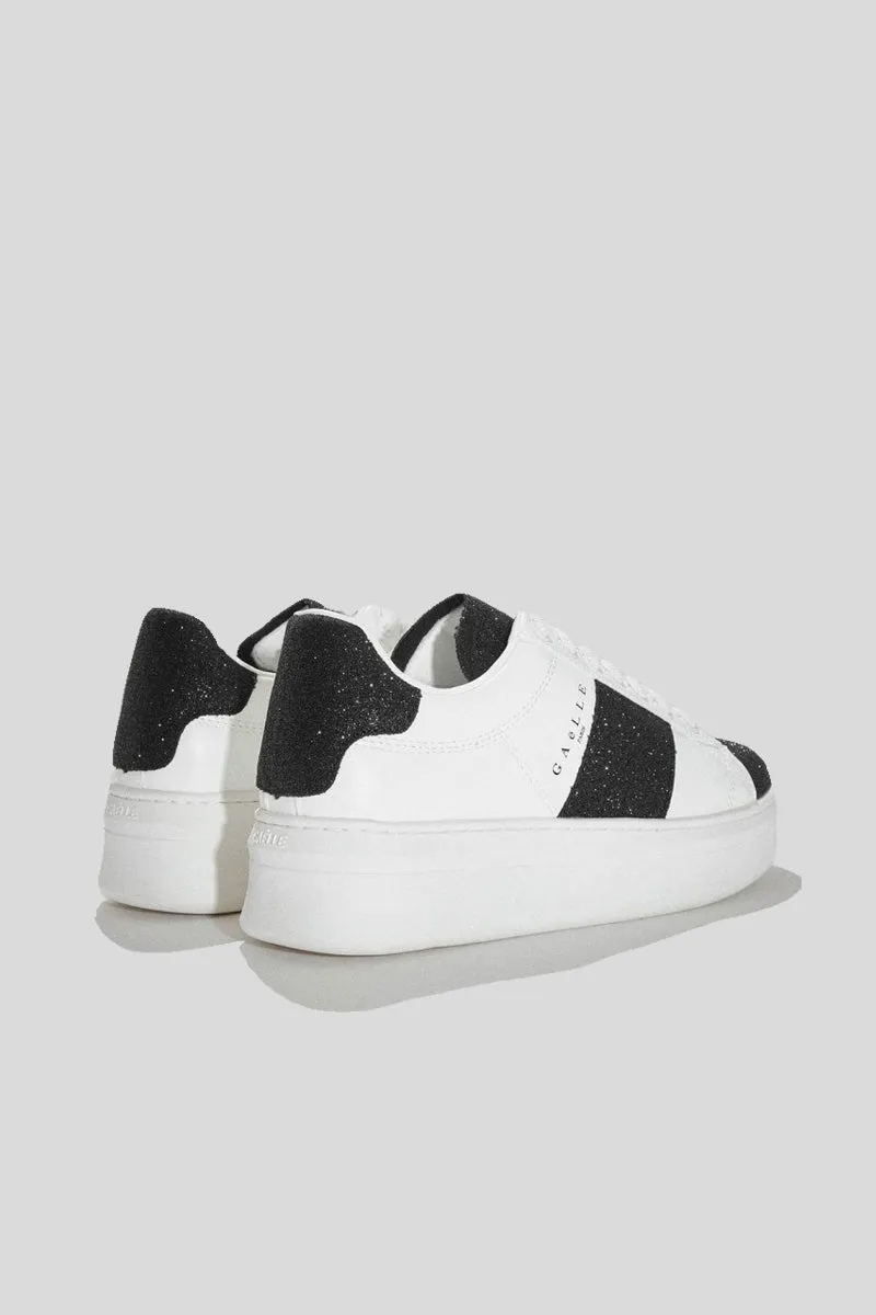 Sneakers Addict In Ecopelle E Glitter - Nero