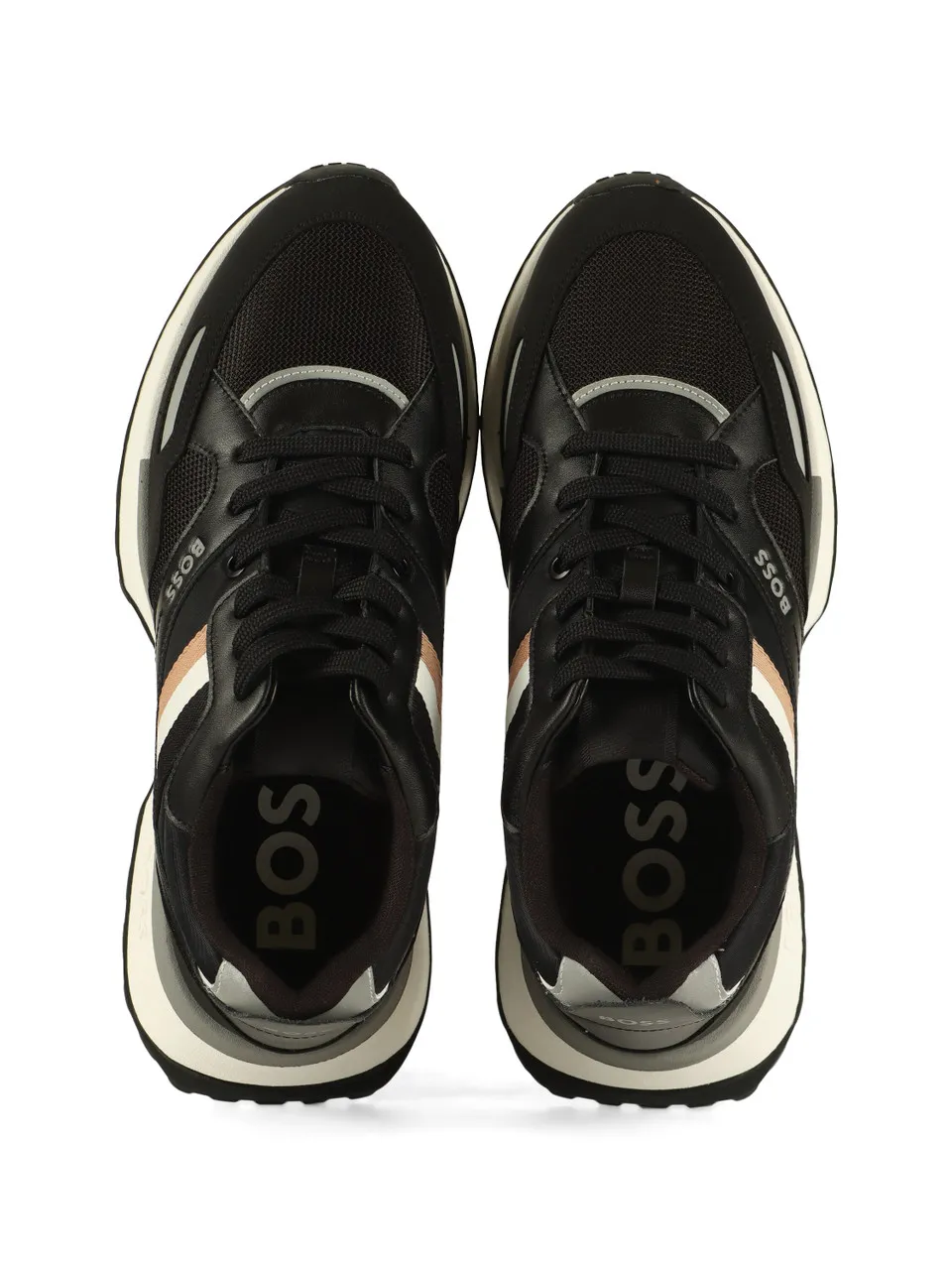 Sneakers in ecopelle e tessuto JONAH RUNN