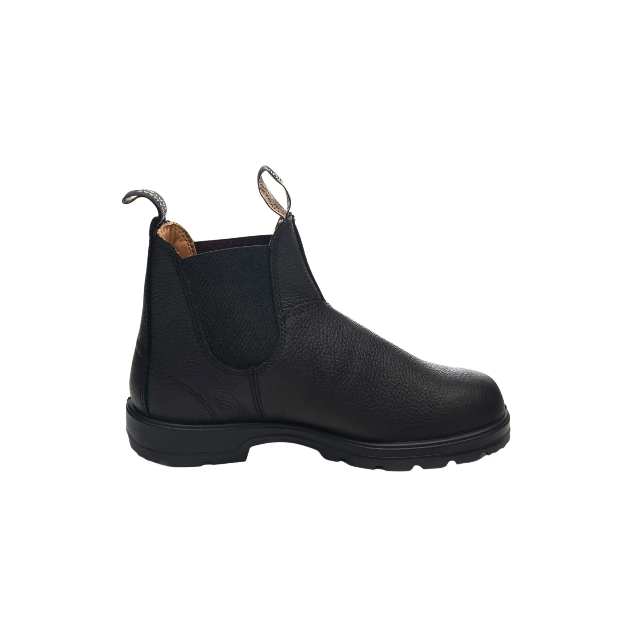 Stivaletto Uomo Nero in pelle martellata
