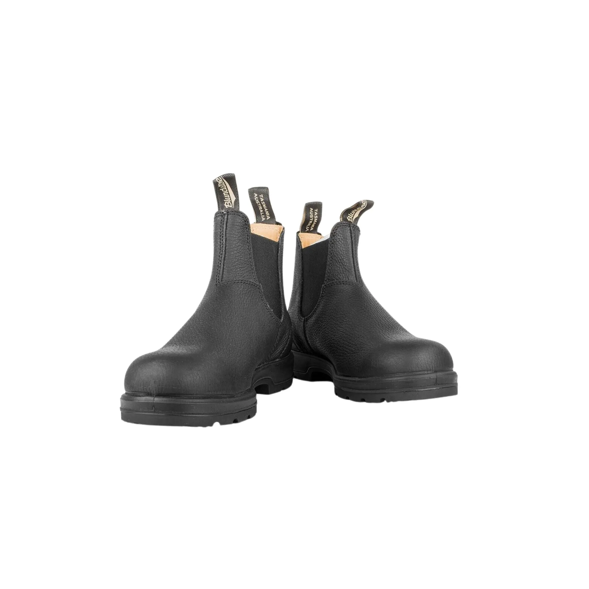 Stivaletto Uomo Nero in pelle martellata