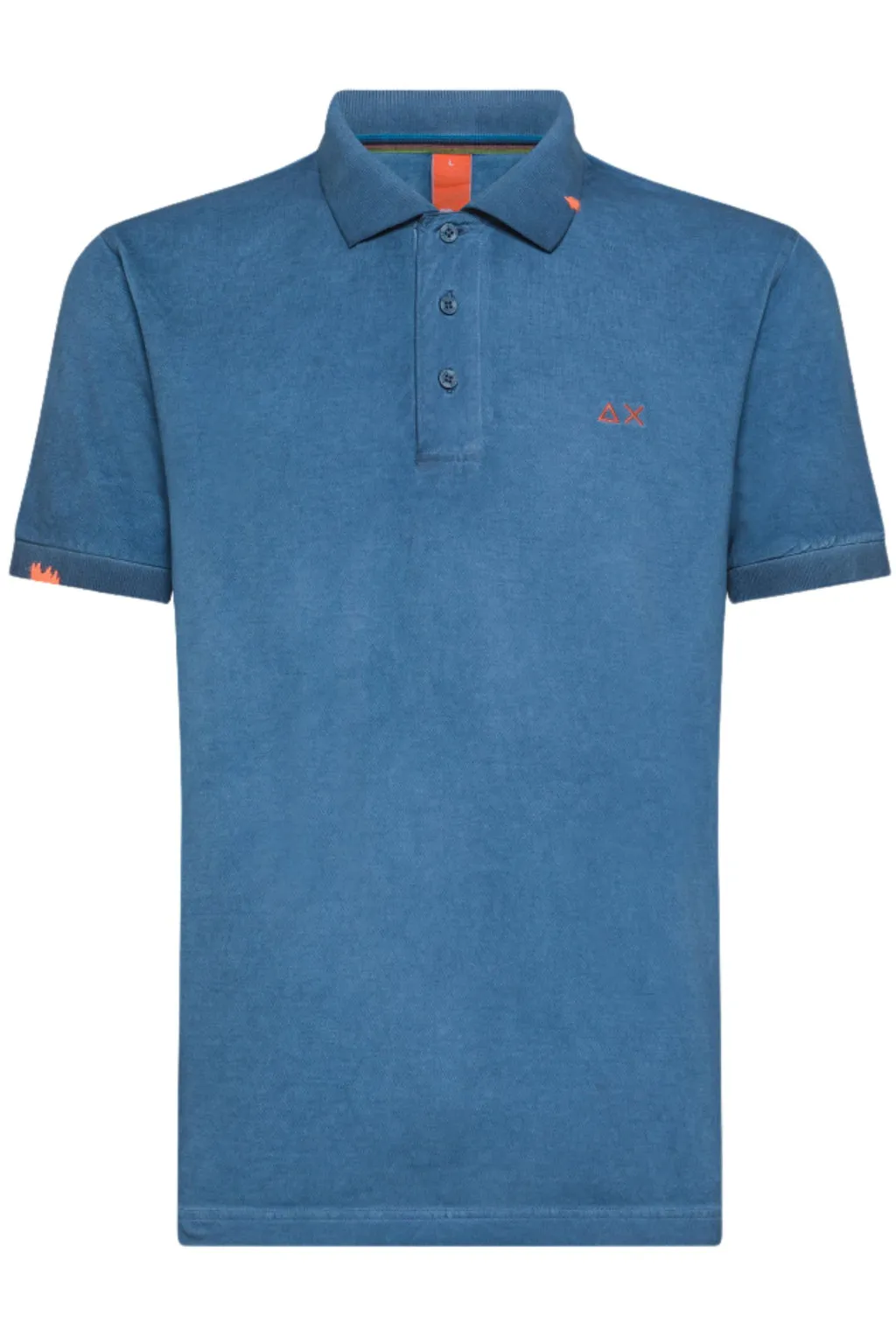 SUN 68 POLO SPECIAL DYED S/S AVIO SCURO A34143