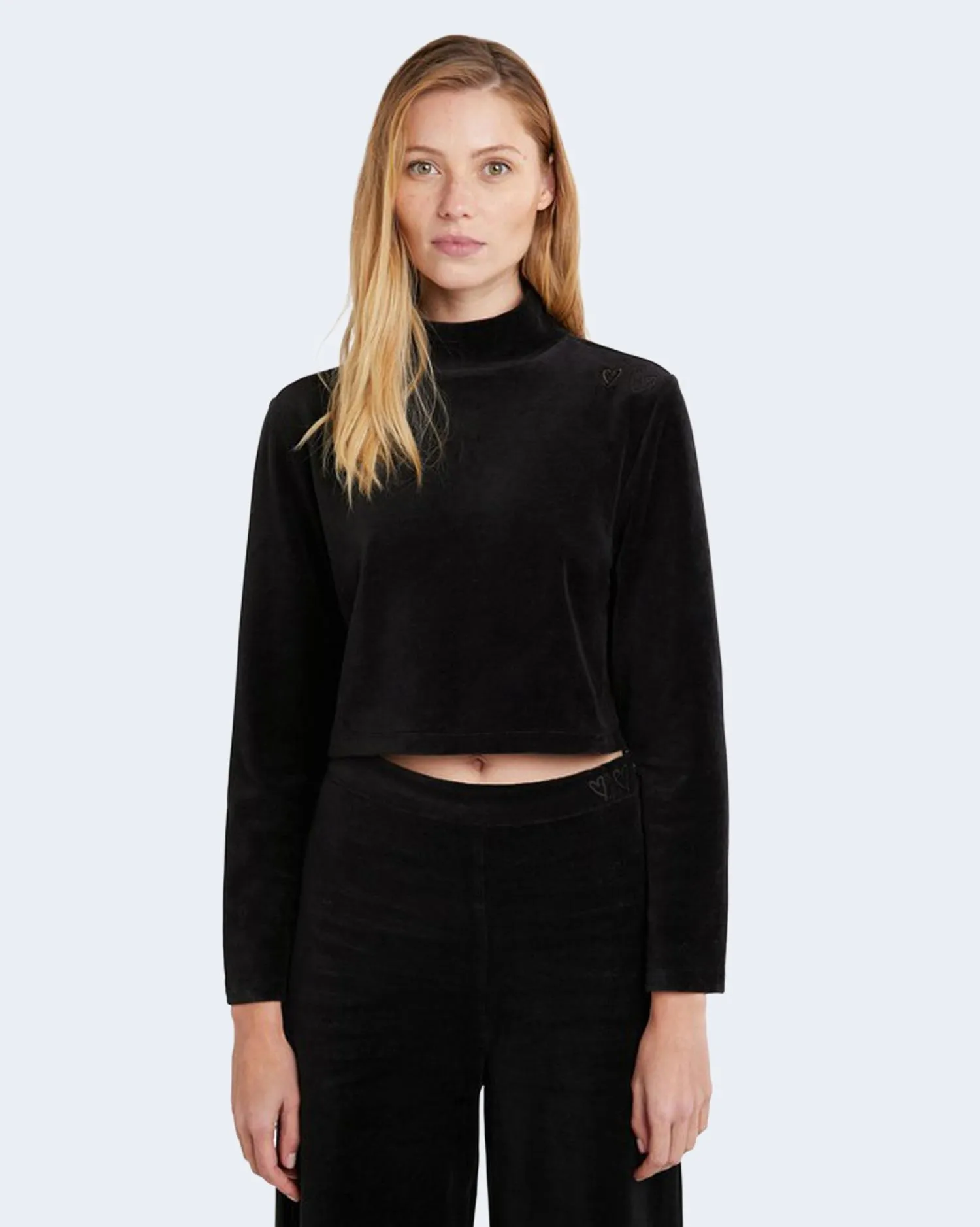T-shirt manica lunga Desigual  andromeda Nero