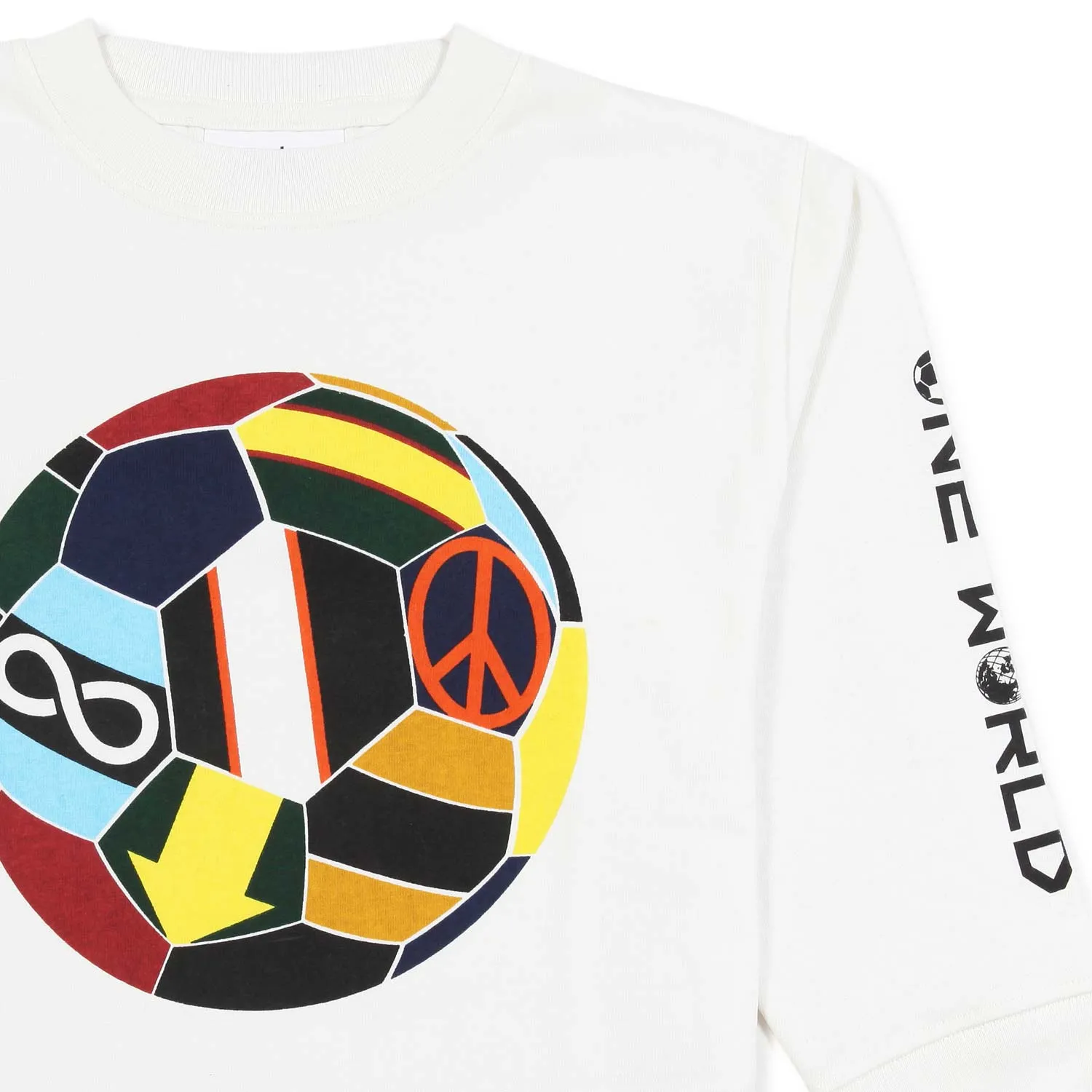 T-Shirt Rube White Star A Manica Lunga