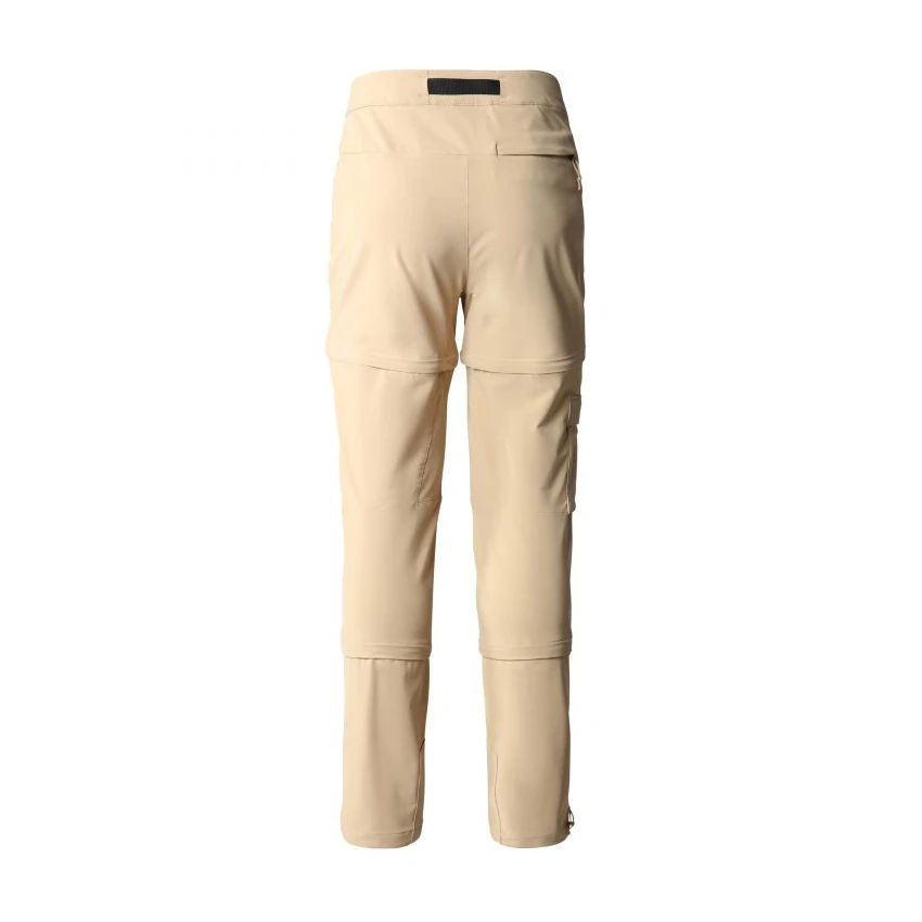 THE NORTH FACE W PARAMOUNT 2 SLIM STRAIGHT PANT CONVERTIBLE Khaki Stone Pantalone convertibile donna