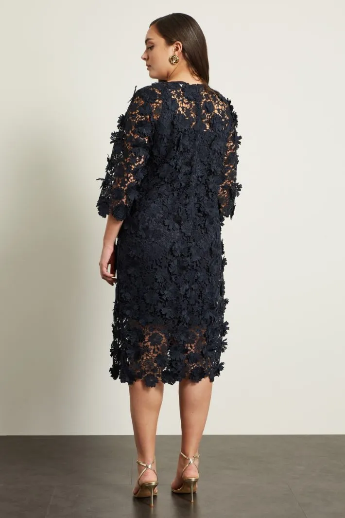 Tubino in pizzo macramè