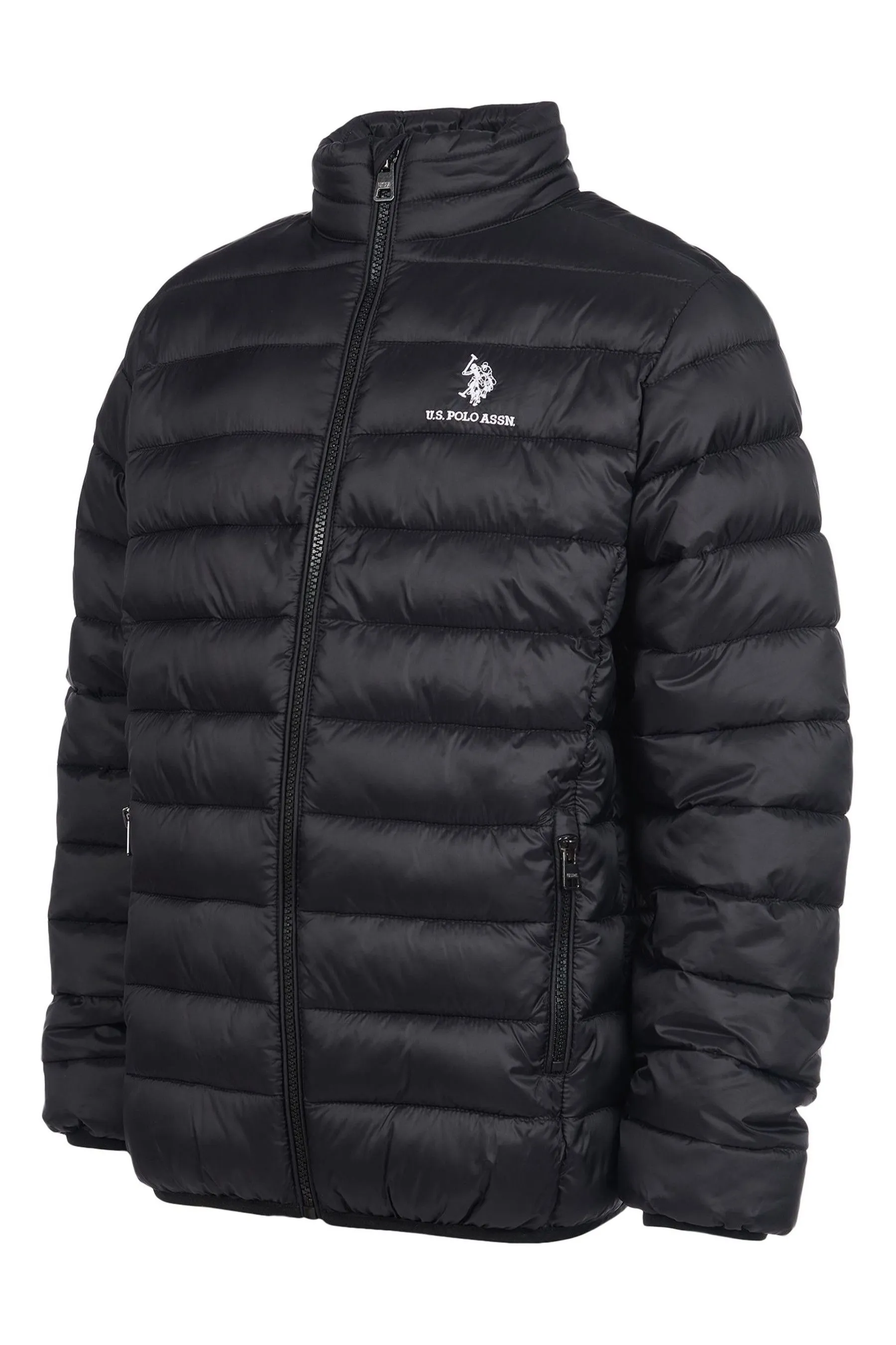 U.S. Polo Assn. Lightweight Boys Bound Quilted Jacket    