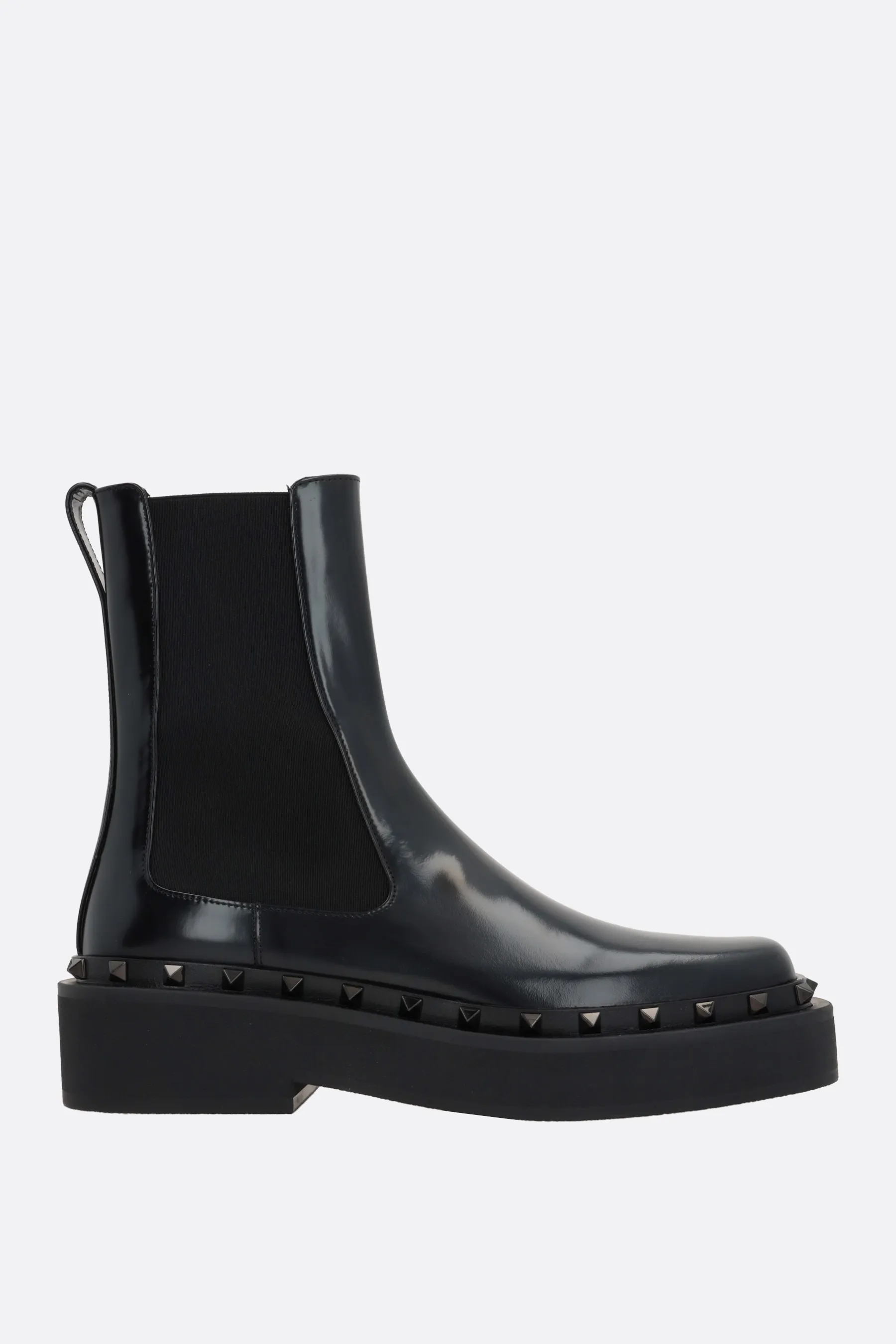  VALENTINO GARAVANI stivaletto My-Way Rockstud in pelle liscia 