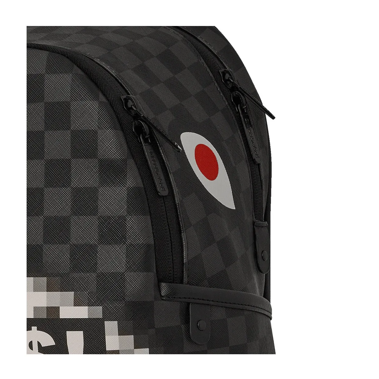 Zaino Sprayground 'What The Beep' Shark Savage Nero