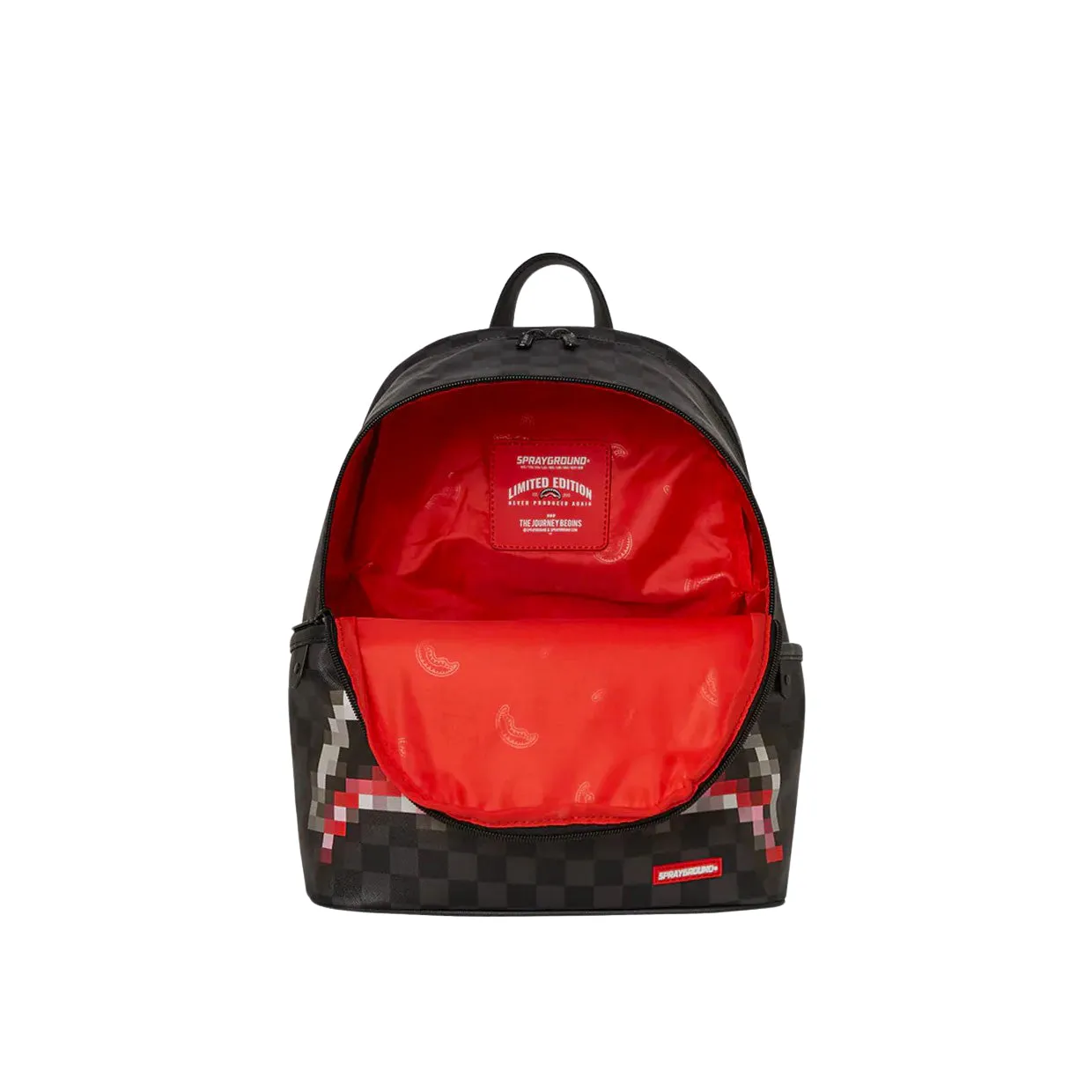 Zaino Sprayground 'What The Beep' Shark Savage Nero